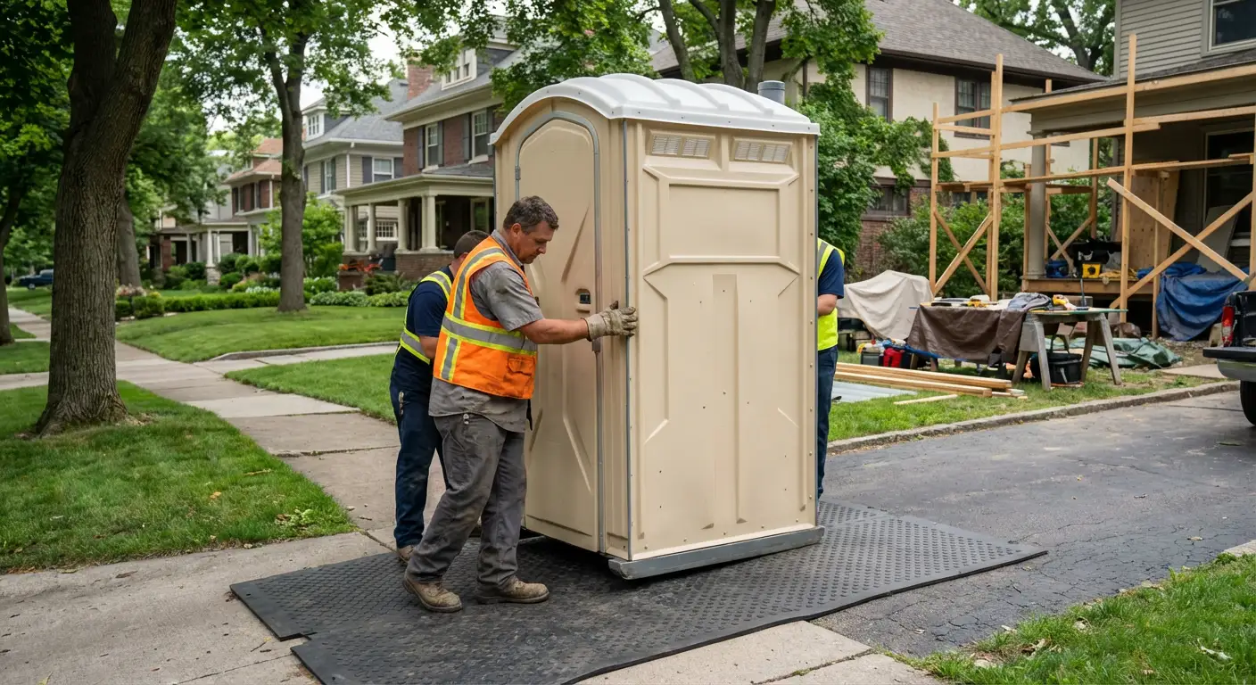 Luxury Restroom Trailers and Portable Toilets in Lake Forest