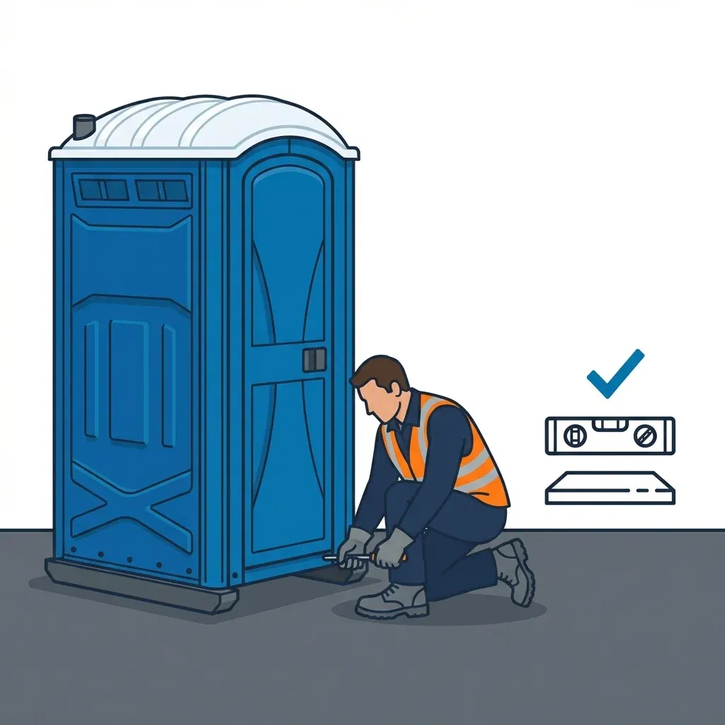 Infographic detailing flat floor entry safety indicators and symptoms in Lake Forest, IL